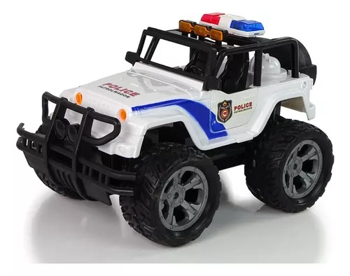  Juguete Jeep Policia Control Remoto 